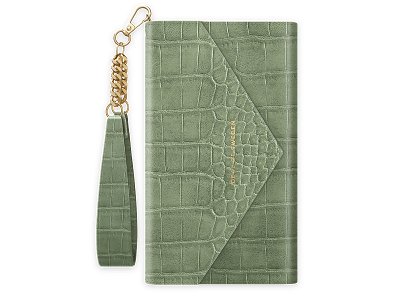 Apple, OF iPhone Apple iPhone Croco SWEDEN Bookcover, IDECSS20-I1961-210, Apple IDEAL XR, 11, Sage
