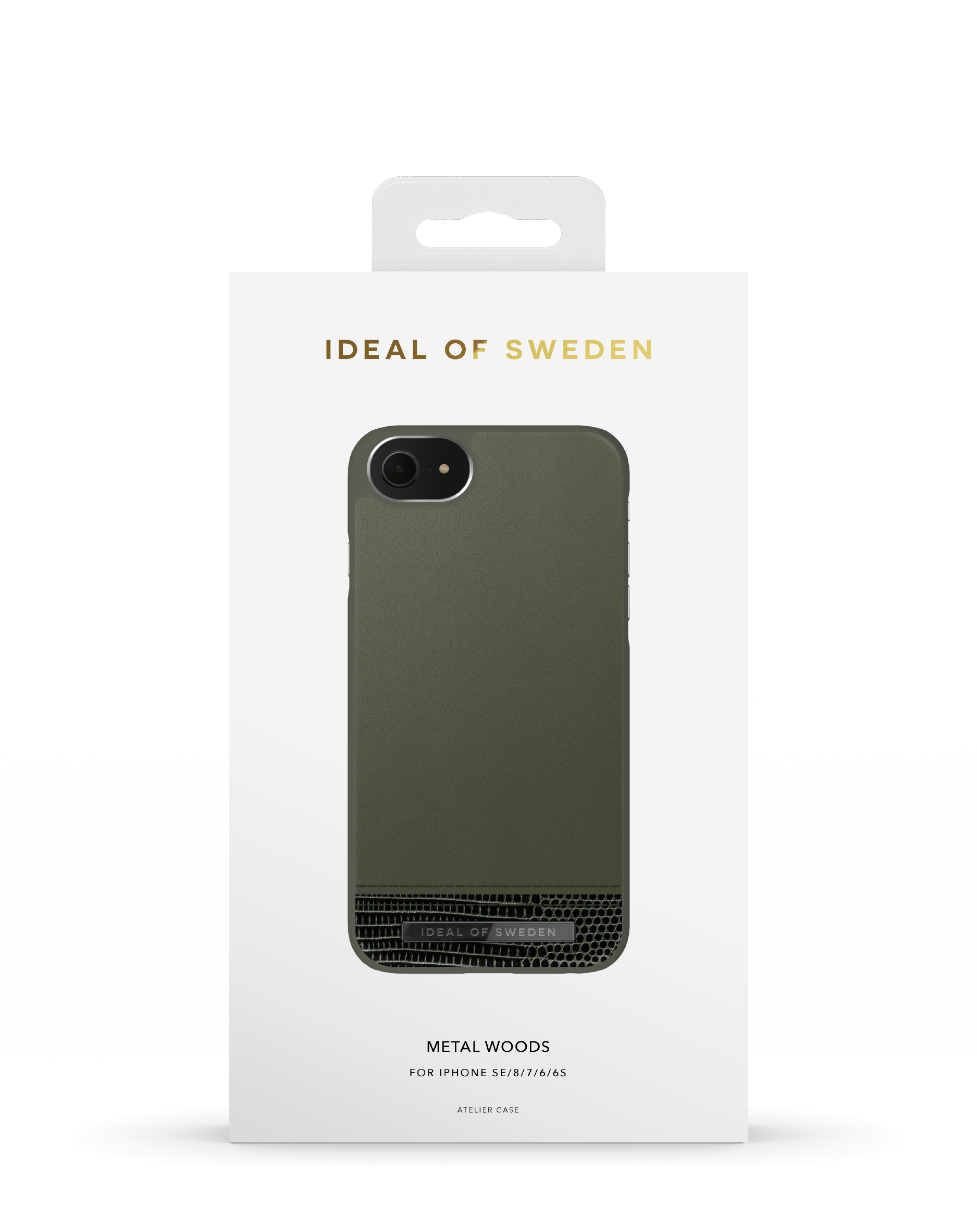 IDEAL OF SWEDEN Apple Woods Metal iPhone IDACAW20-I7-235, iPhone Apple 8, Apple (2020), Backcover, Apple iPhone 6(S), SE iPhone 7, Apple