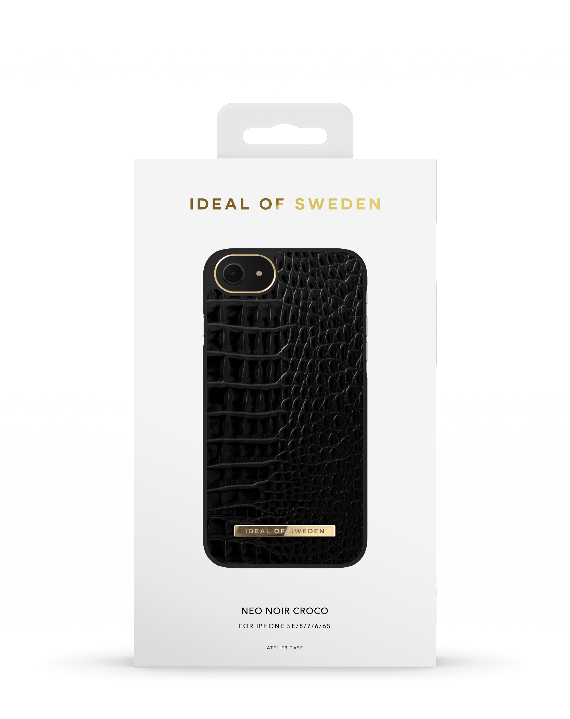IDEAL OF SWEDEN IDNCAW20-I7-236, iPhone iPhone 7, 6(S), Noir Apple Croco iPhone SE 8, Apple Umhängetasche, iPhone Apple (2020), Apple, Apple Neo