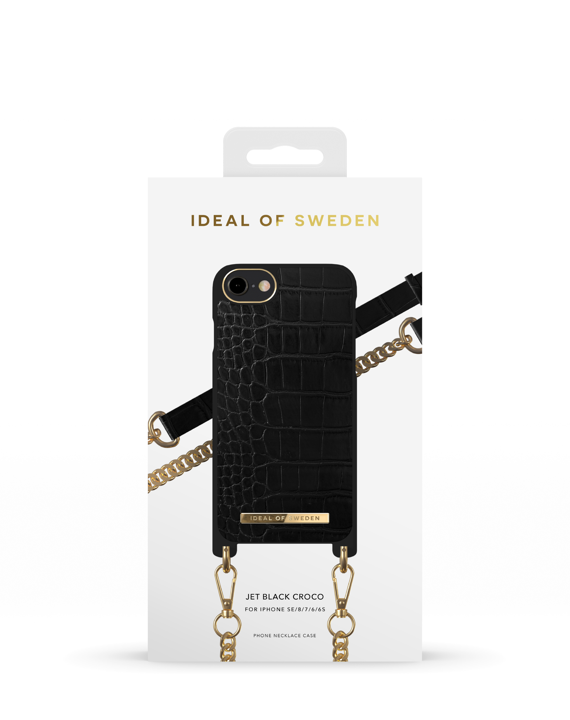 IDEAL OF SWEDEN Necklace Custodia a libro per Apple iPhone 6/6s, Nero
