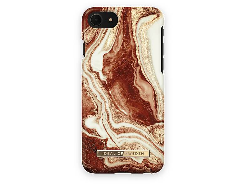 IDEAL OF SWEDEN SE Apple, Golden Backcover, Apple Apple iPhone Marble (2020), Rusty Apple IDFCGM19-I7, 8, iPhone iPhone 6(S), 7, Apple iPhone