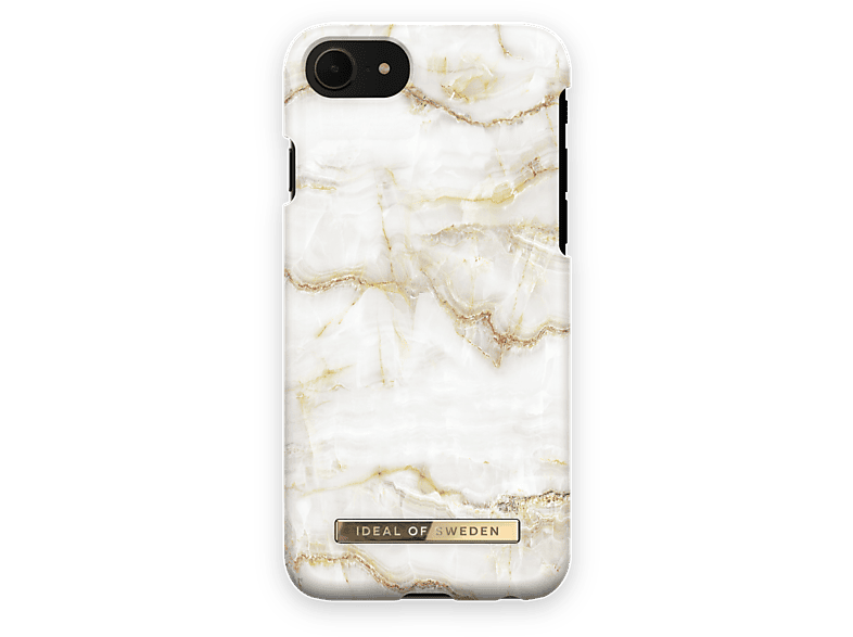 IDEAL OF SWEDEN IDFCSS20-I7-194, Backcover, Apple, Apple iPhone 6(S), Apple iPhone 7, Apple iPhone 8, Apple iPhone SE (2020), Golden Pearl Marble
