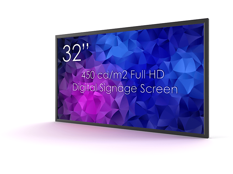 SWEDX SDS32X7-01 32 Zoll Full-HD Monitor (8 ms Reaktionszeit , 60 Hz , 60 Hz nativ)