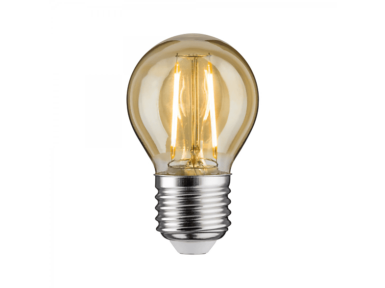 PAULMANN LICHT LED Tropfen Leuchtmittel E27 Goldlicht 2,6 Watt 260 lm