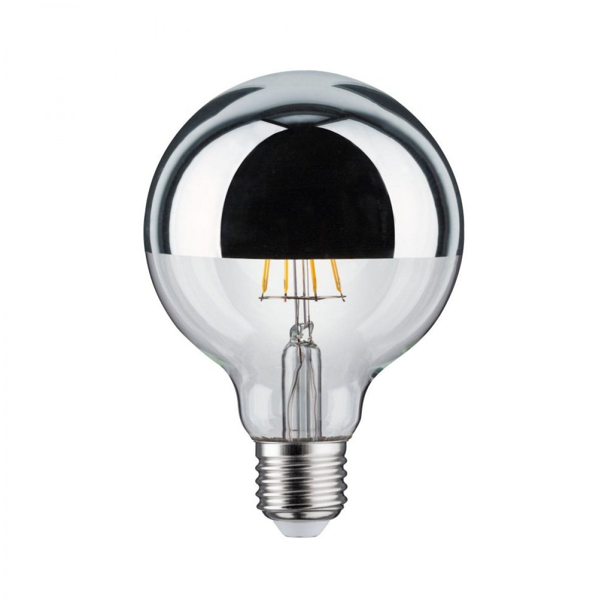 PAULMANN LICHT LED G95 Kopfspiegel E27 600 Warmweiß lm 6,5 Leuchtmittel Watt