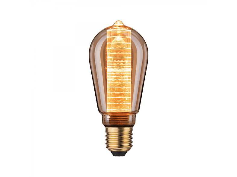 PAULMANN LICHT LED ST64 Goldlicht Watt Glow Leuchtmittel 4 200 E27 lm Inner