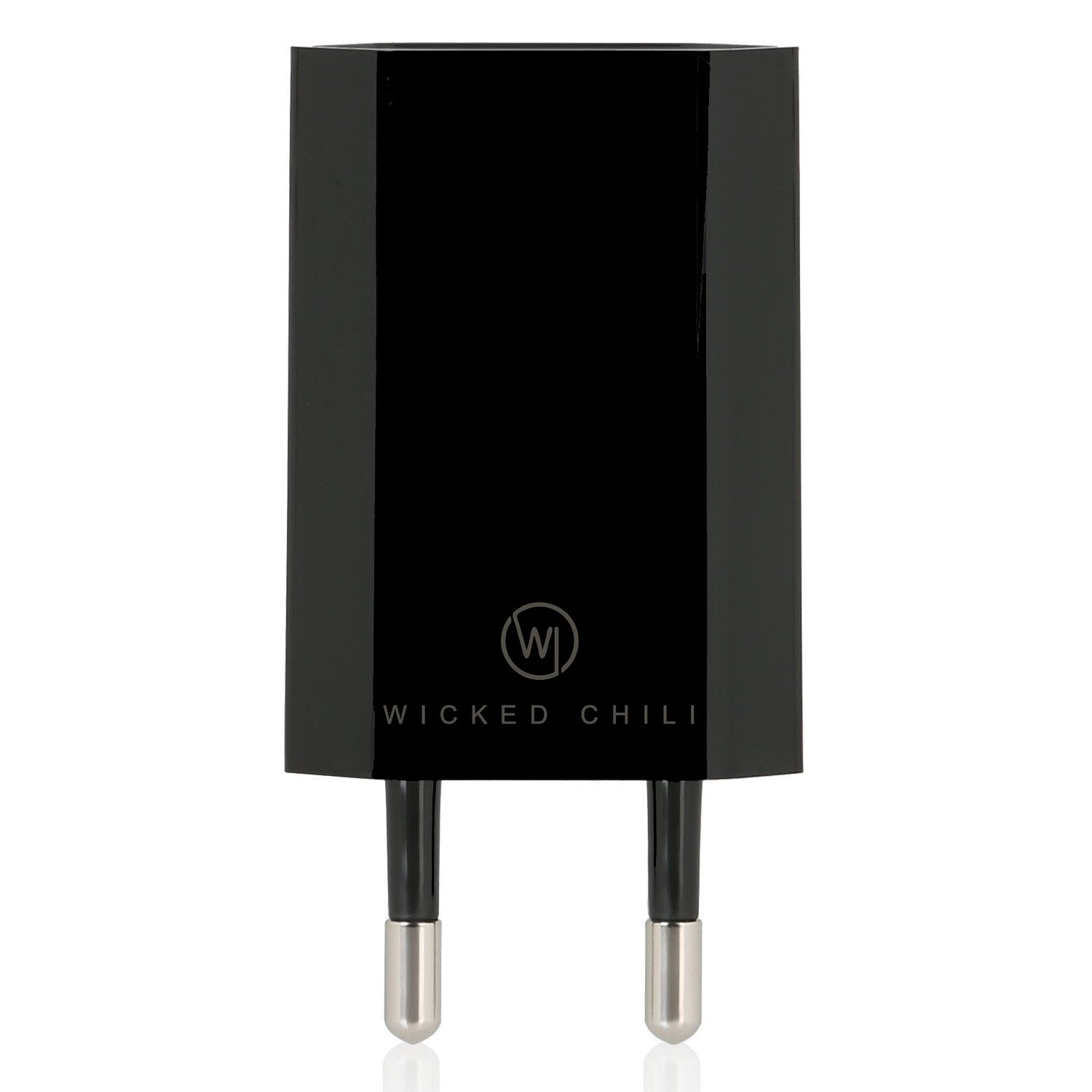 WICKED CHILI 1x 8, 7, USB-Ladegerät Netzteil 6, 5W SE für iPhone Steckernetzteil Ladegerät X, (1A) 110-240V XS, Gen Pro XR, Apple Series 11, 5, 1