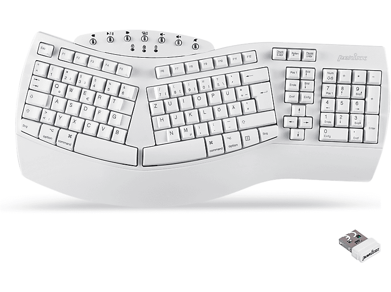 PERIXX PERIBOARD-612, Tastatur