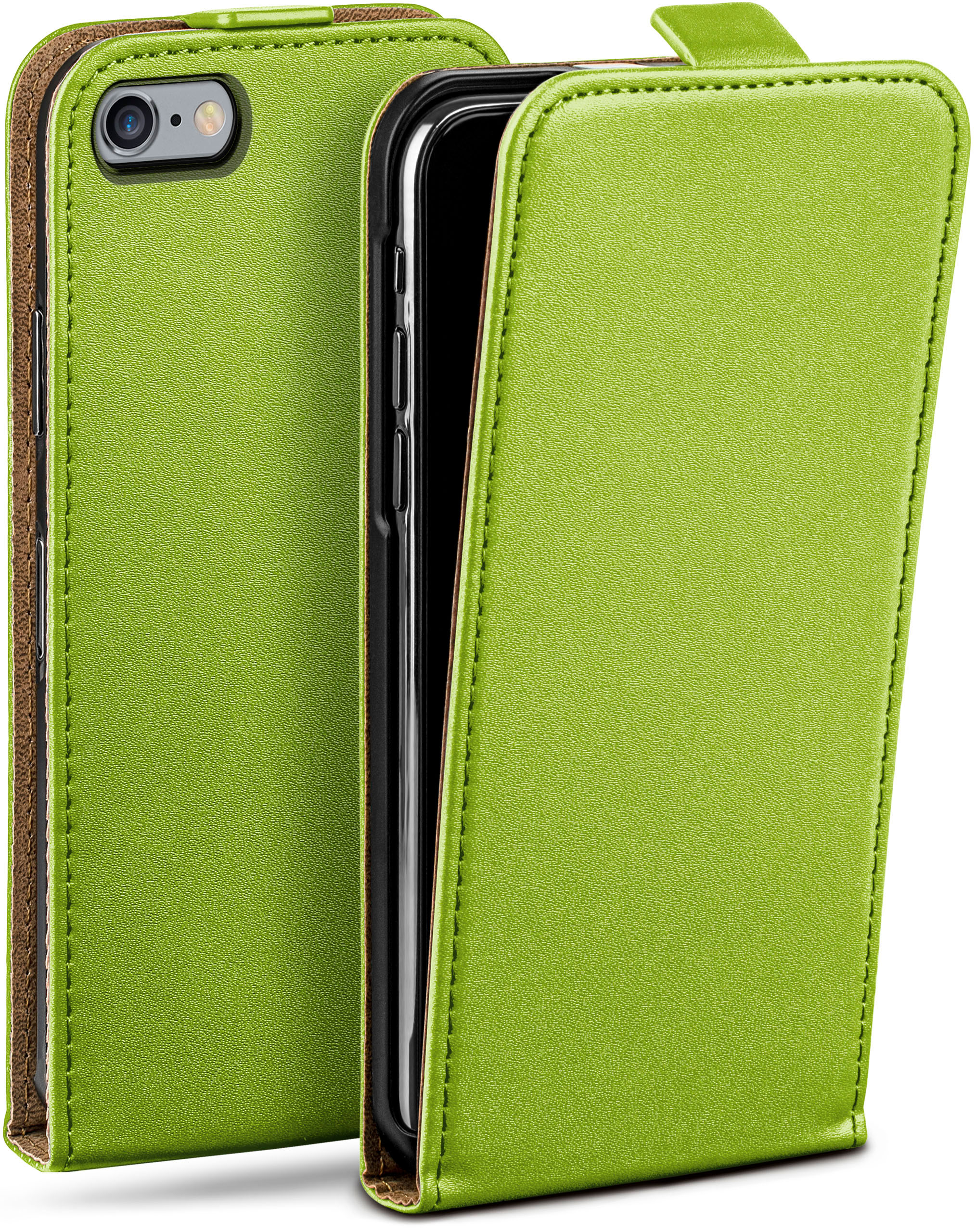 iPhone / Lime-Green Plus, Flip 6 Case, Flip 6s Plus MOEX Cover, Apple,