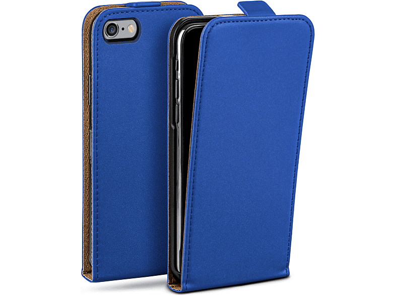 MOEX Flip Case, Royal-Blue Plus, 6s / Cover, Flip Apple, iPhone Plus 6