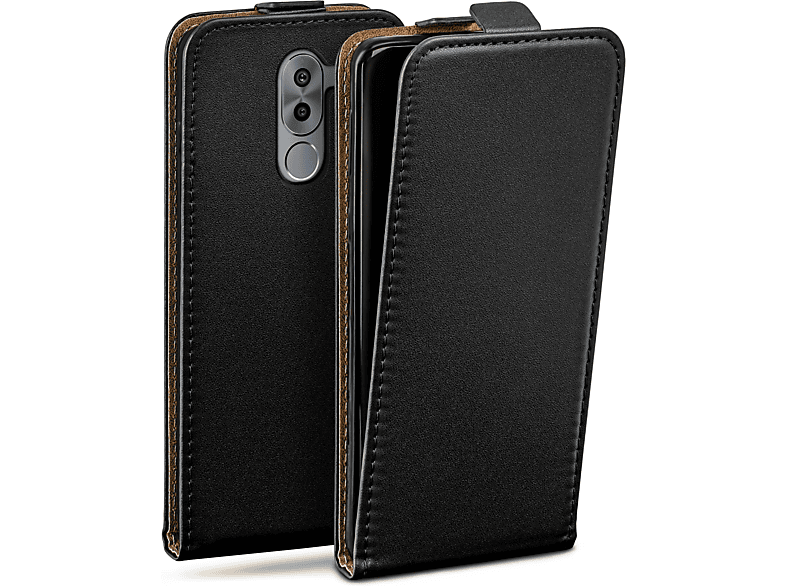 MOEX Huawei, Cover, Case, Flip (2017), / Honor6X Deep-Black Flip GR5