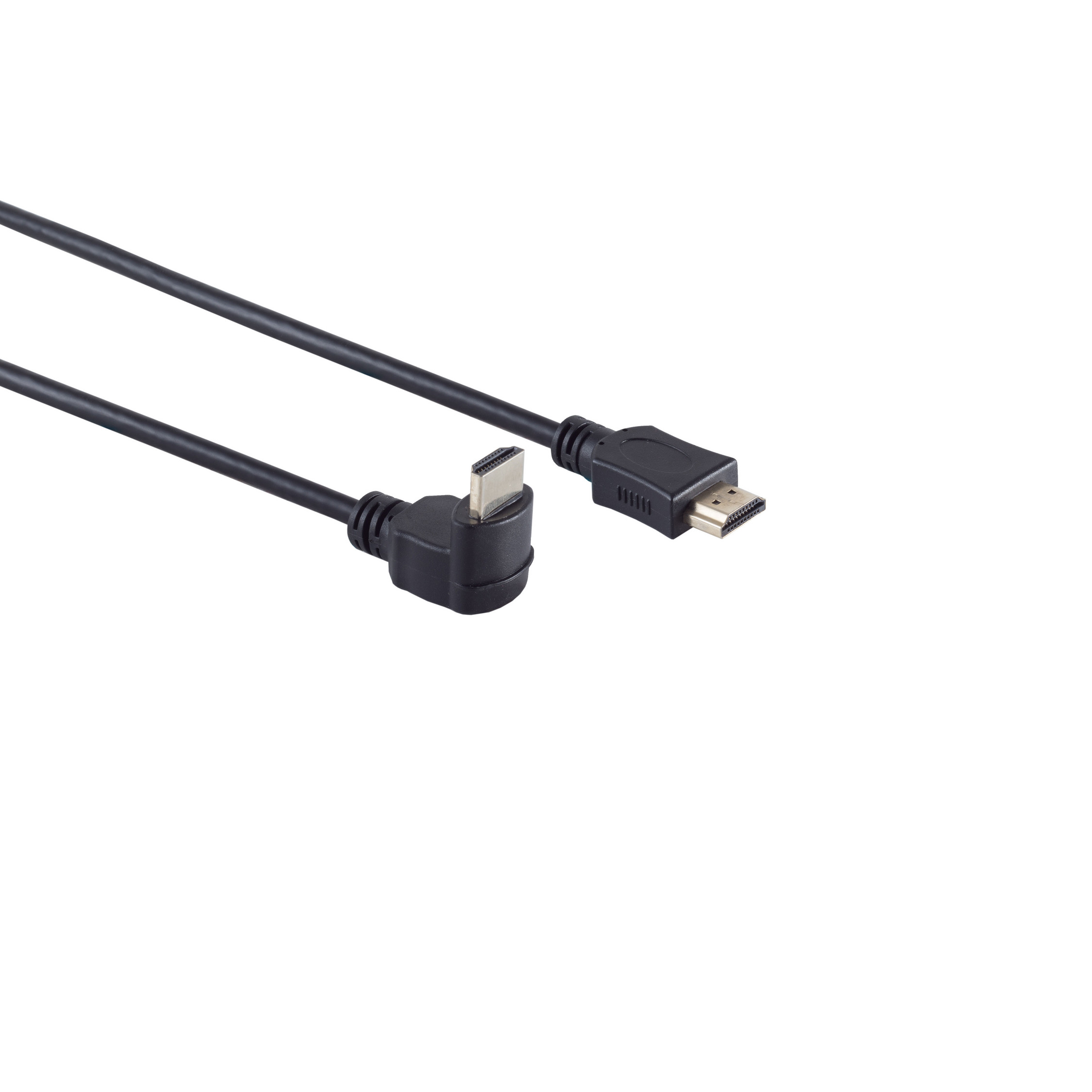 Winkel/HDMI A-St.Abgang 3m KABELBUDE A-St. HEAC HDMI HDMI unten Kabel