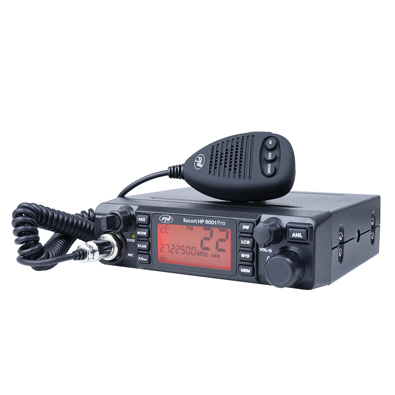 PNI CB-Funkgerät Escort HP Black FM, AM, 9001 Radio
