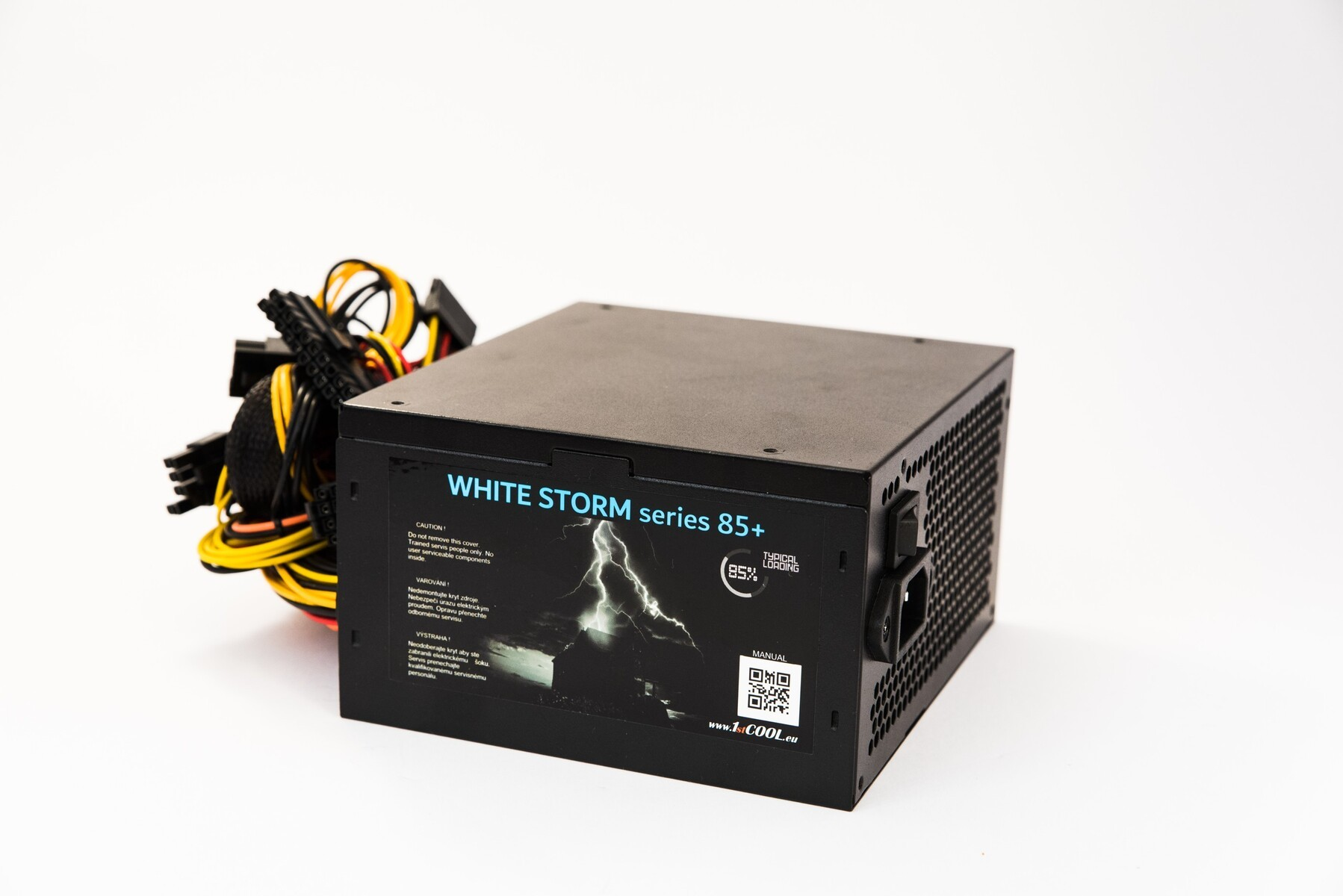 1STCOOL WHITE STORM Watt 85+ Standard 450 Netzteil 450 80