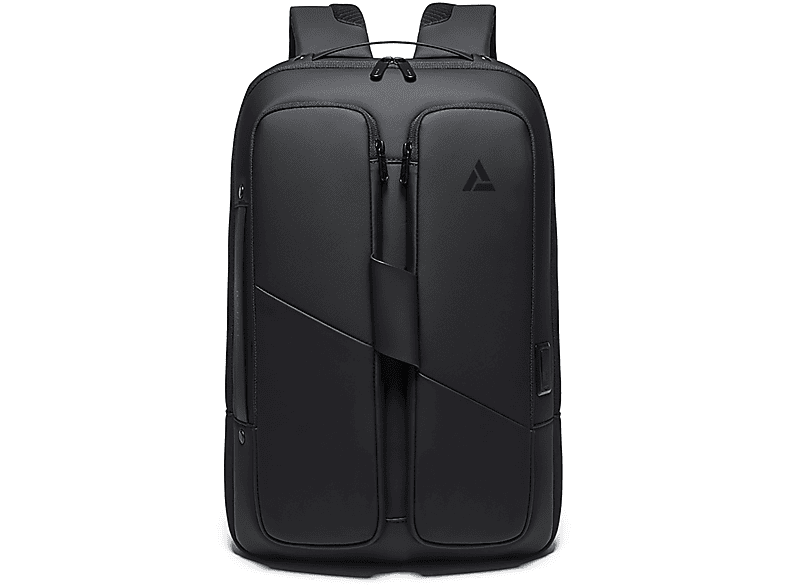 ARRIVLY Allrounder I Pro Laptop Rucksack für Damen & Herren Notebookrucksack Rucksack für Geräte bis 15.6 Zoll Nylon, Schwarz