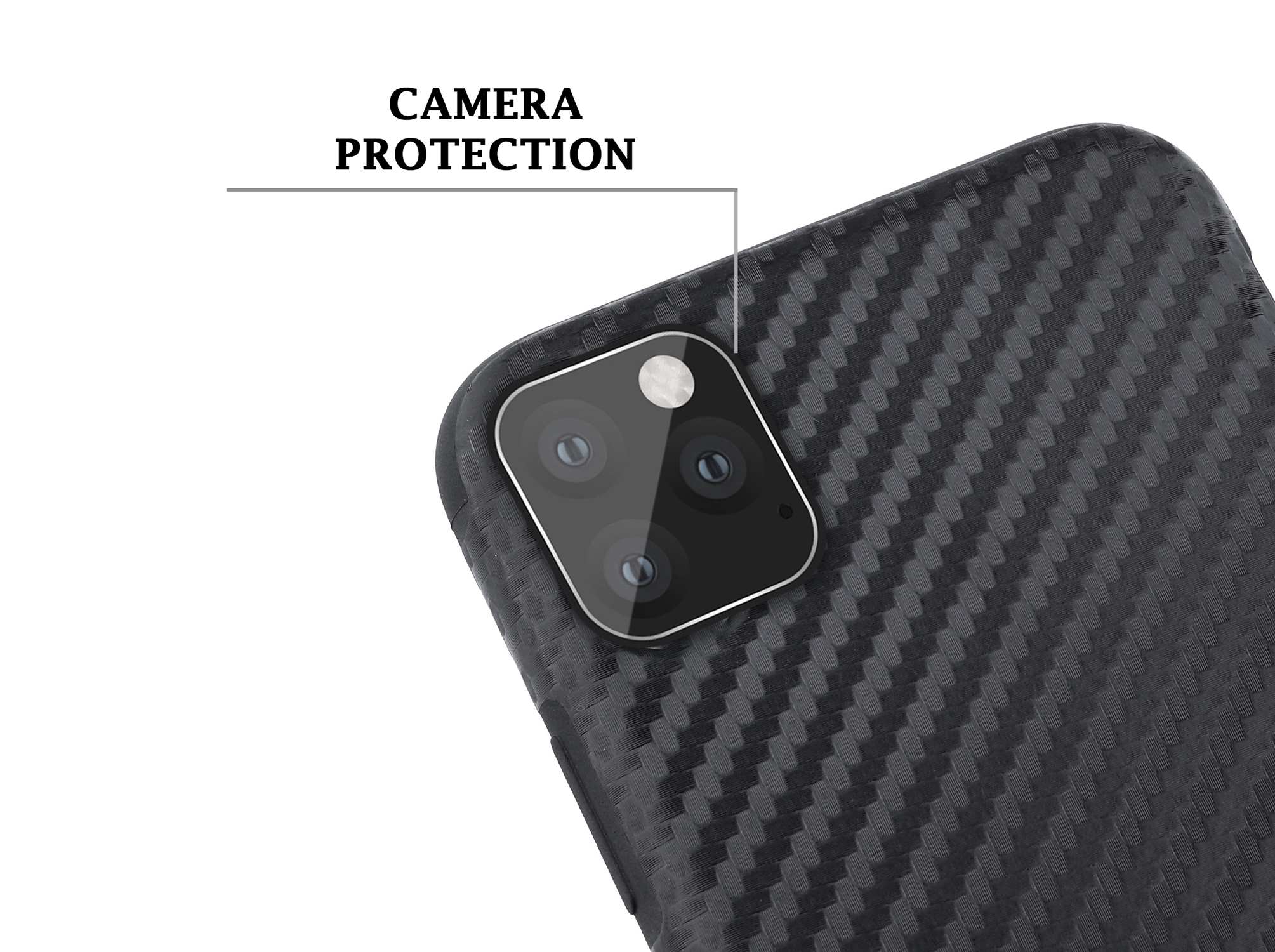 11 Premium Backcover, iPhone Pro, Schwarz Apple, ARRIVLY Hülle,