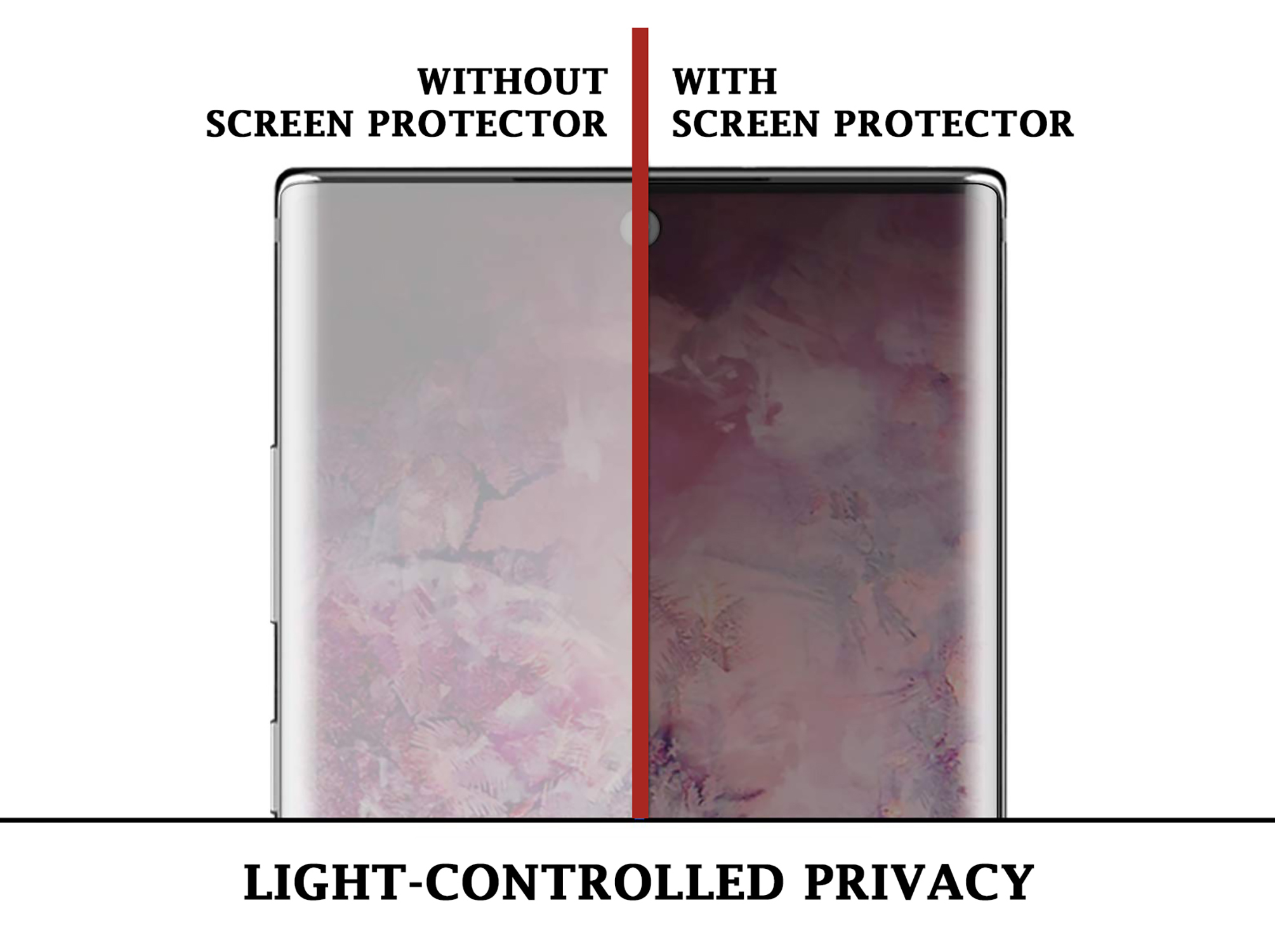 S21) Displayschutz(für Anti-Spähen Samsung Galaxy ARRIVLY Blickschutzfolie