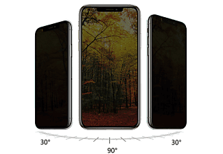 ARRIVLY Anti-Spähen Blickschutz Panzerfolie Schutzglas(für Apple iPhone 11 Pro Max)