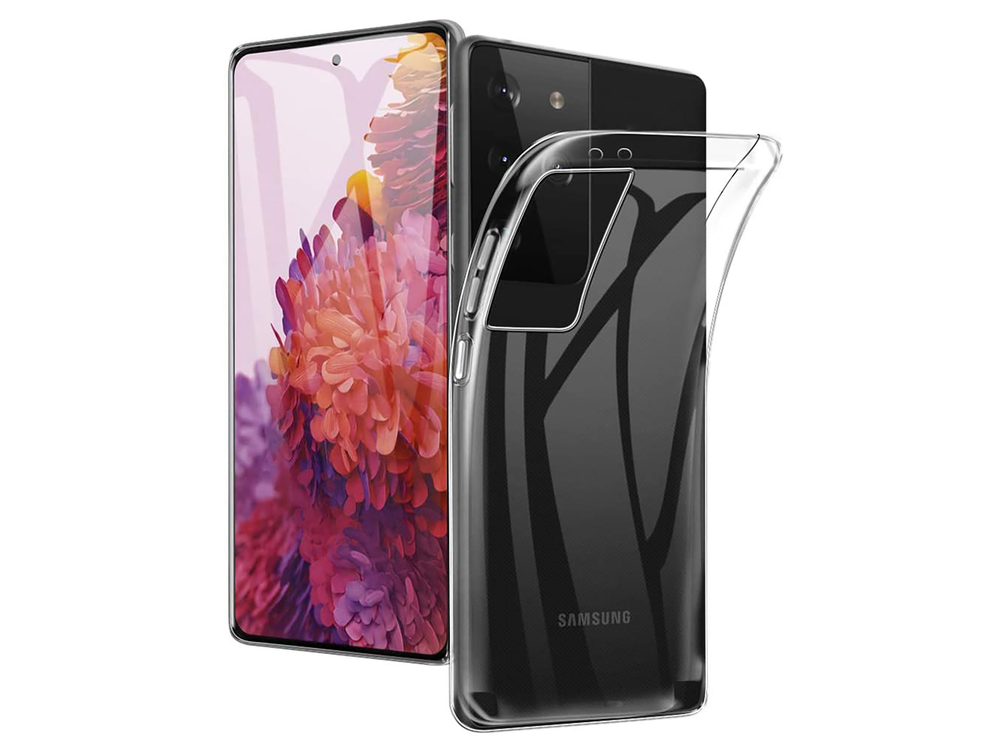 Galaxy Silikon Samsung, Transparent S22+, ARRIVLY Hülle, Backcover,