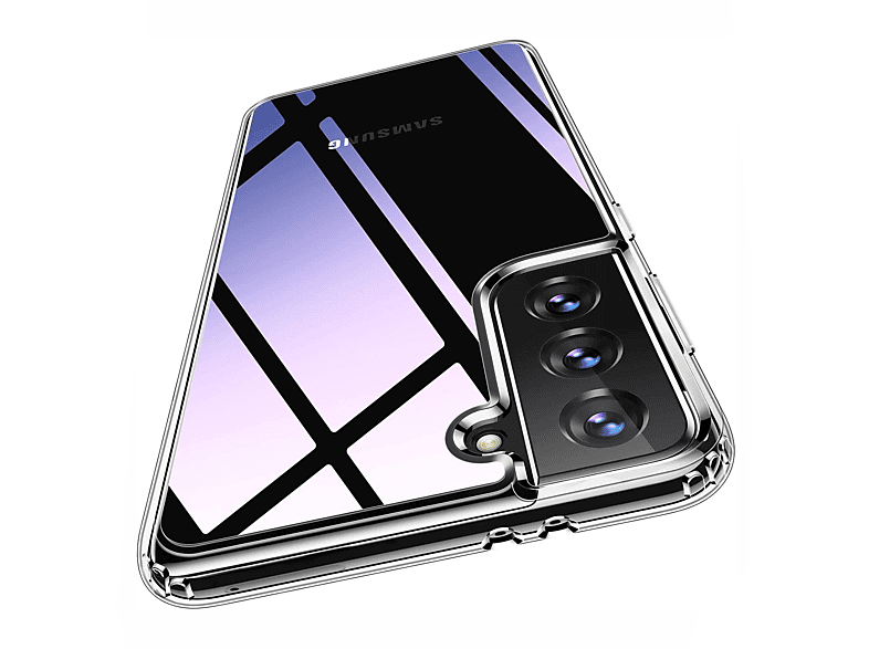 Transparent S23, Hülle, ARRIVLY Backcover, Silikon Samsung, Galaxy