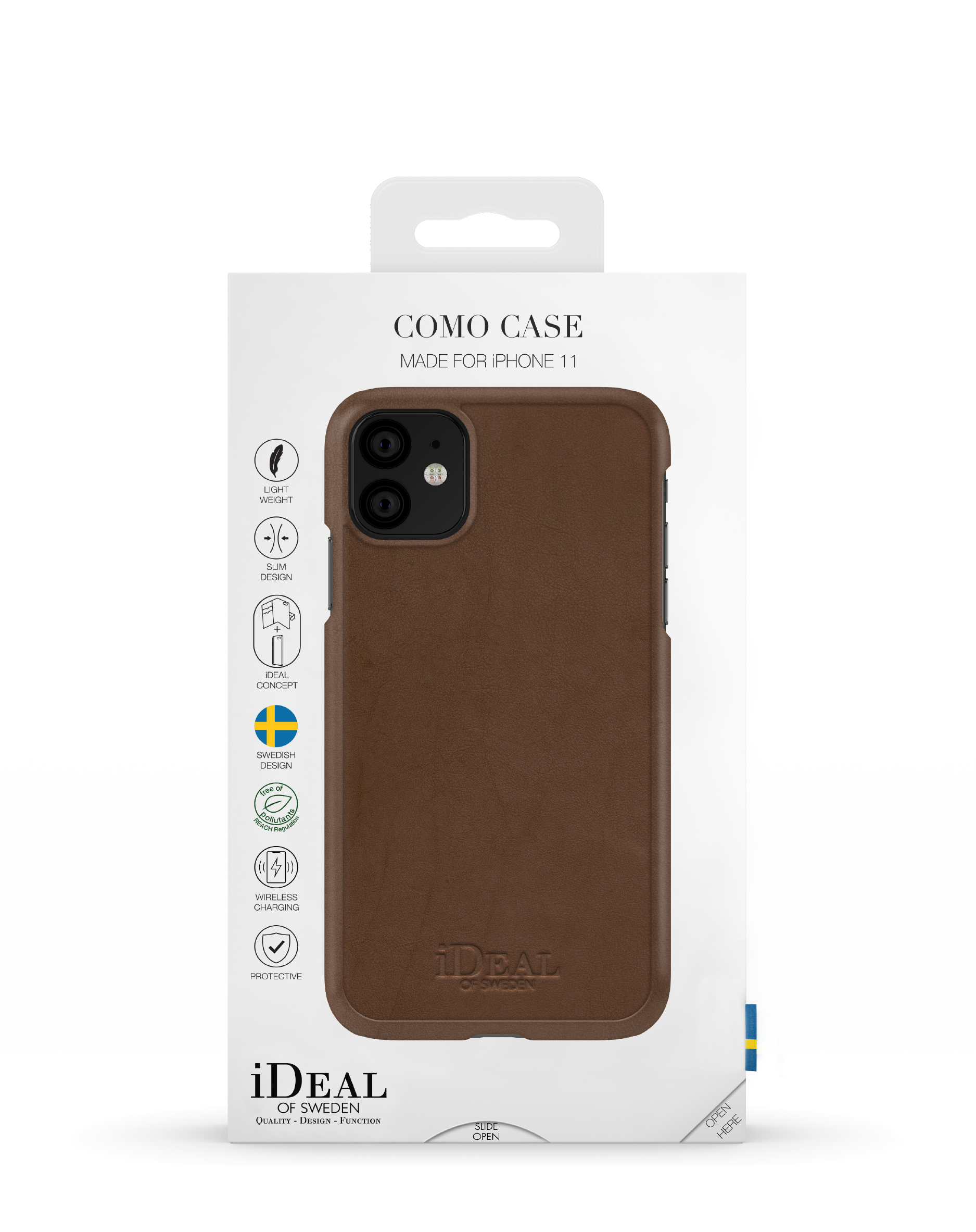IDEAL OF SWEDEN IDFC-I1961-COM-03, 11, XR, Apple, Backcover, Brown iPhone Apple iPhone Apple