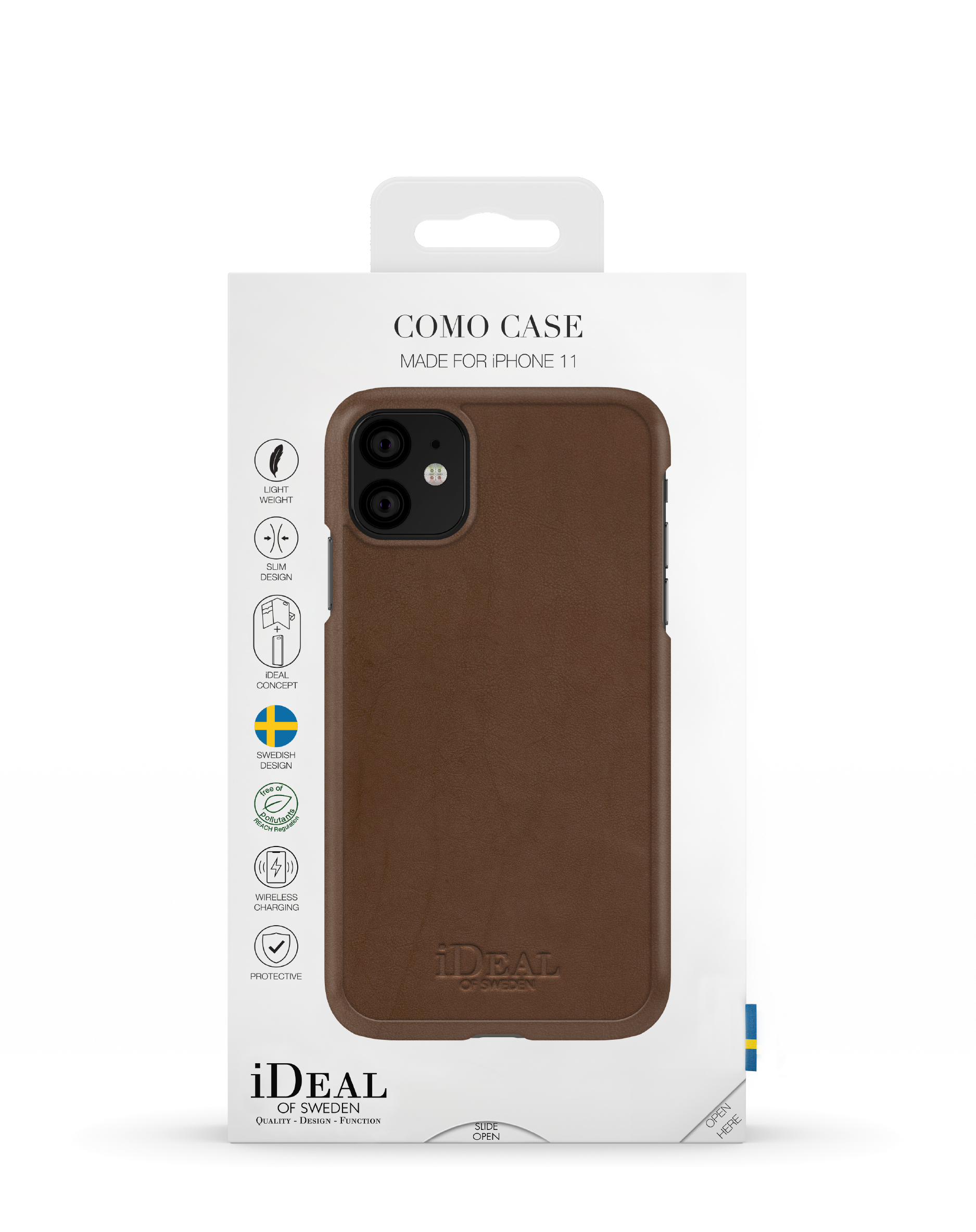 iPhone XR, IDFC-I1961-COM-03, iPhone Apple, Apple SWEDEN Backcover, Apple 11, OF IDEAL Brown