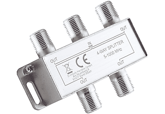 KABELBUDE F-Serie; Stammverteiler; 4-fach; 5-1000 MHz, 85 dB Stammverteiler
