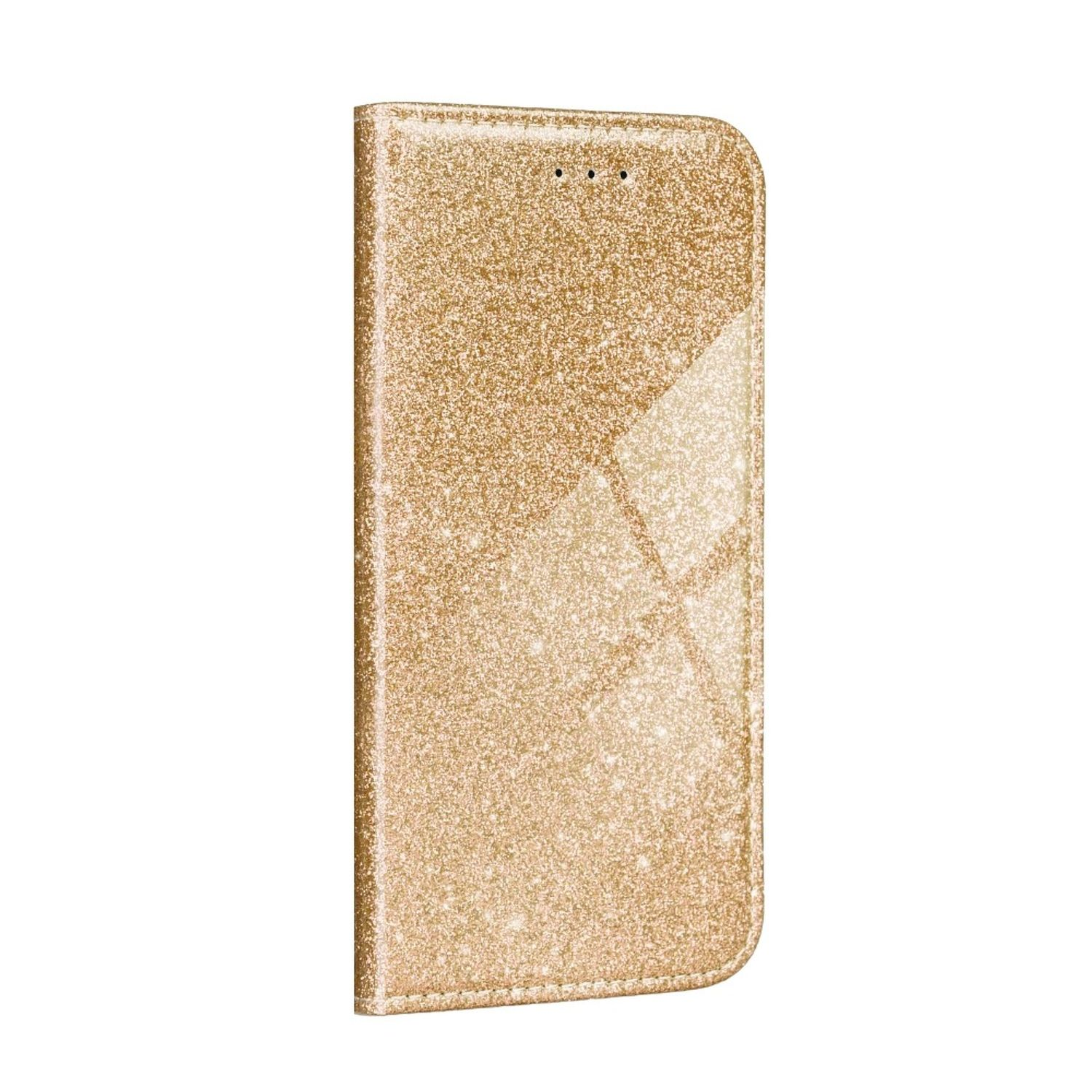 Bookcover, Ultra, Schutzhülle, DESIGN Galaxy S20 Samsung, KÖNIG Gold