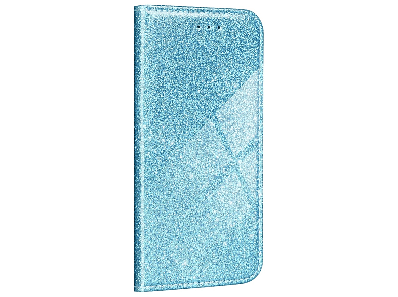 KÖNIG DESIGN Schutzhülle, Bookcover, Huawei, Y5p, Blau