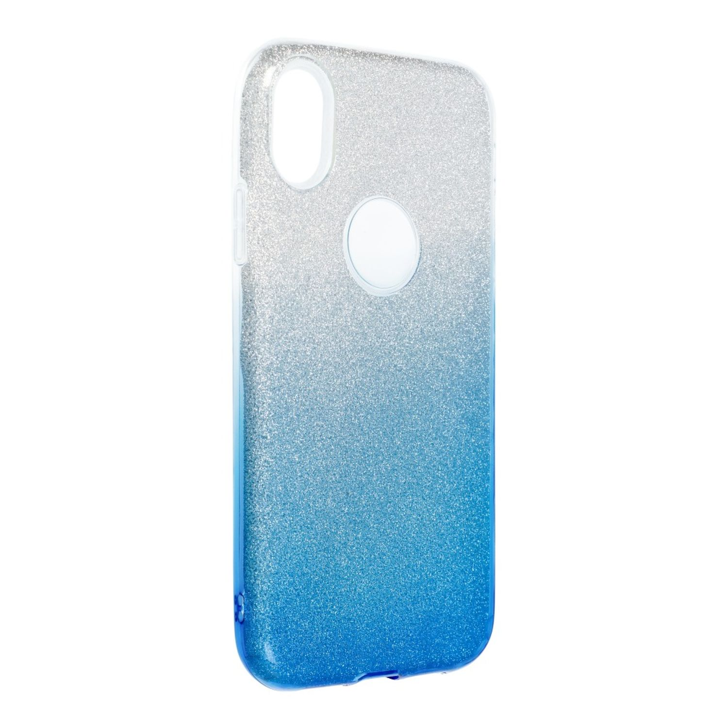 Schutzhülle, Backcover, DESIGN Blau iPhone XR, KÖNIG Apple,