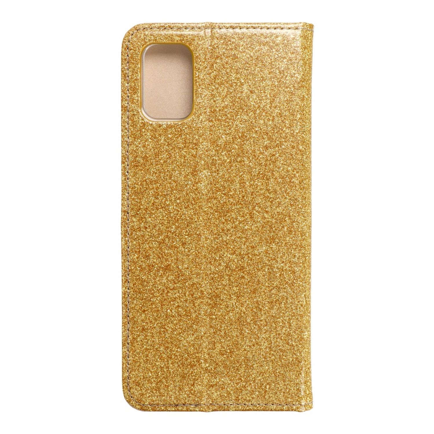 KÖNIG DESIGN Schutzhülle, Bookcover, Samsung, Gold M51, Galaxy