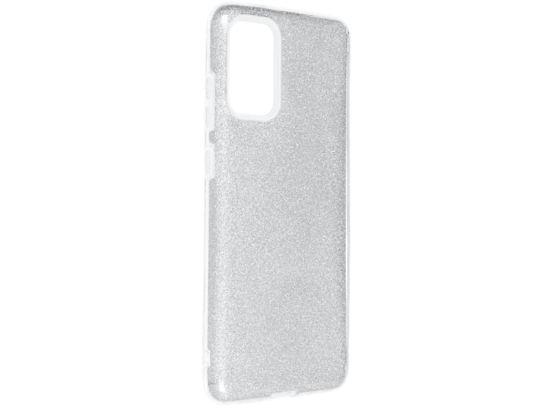 KÖNIG DESIGN Schutzhülle, Backcover, Samsung, S20 Silber Galaxy Plus