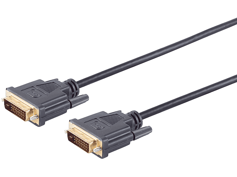 KABELBUDE DVI-D / 10m St. Audio/Video 24+1 Kabel St DVI-D verg. Dual-Link
