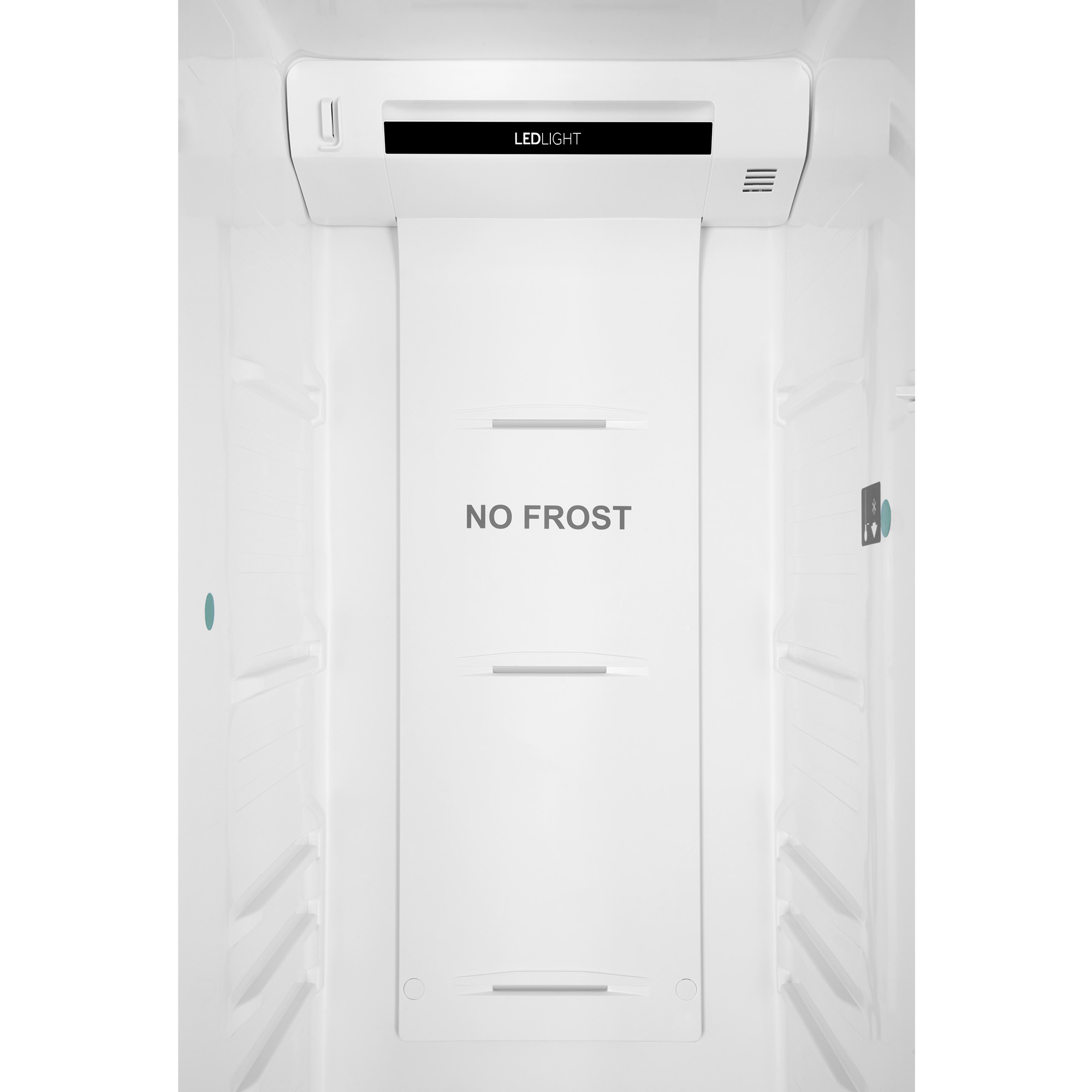 Frigorífico americano - HAIER HSR3918EWPG, No Frost, Dinámico (con ventilador), Altura 1775 mm, Capacidad 521 l, Inox