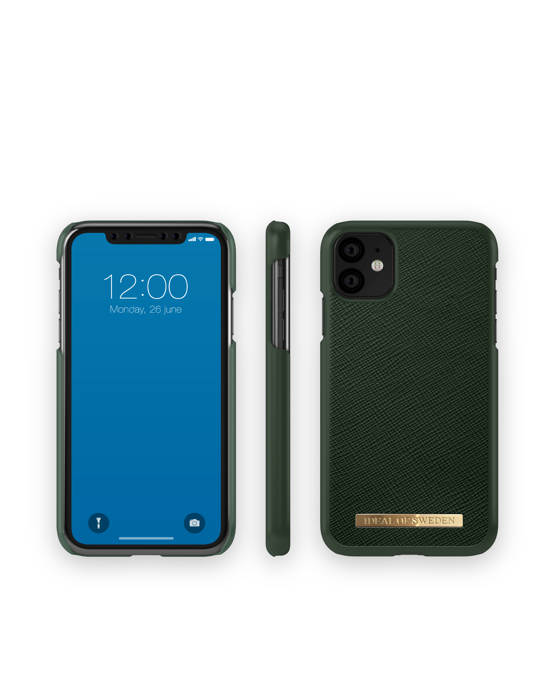 IDEAL OF SWEDEN IDFCSA-I1961-156, Green Backcover, Apple iPhone 11, Apple Apple, XR, iPhone