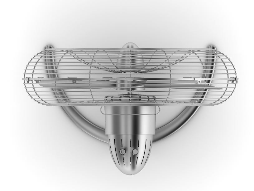 Watt) STADLER (56 Charly Tischventilator Silber Floor / FORM Grau