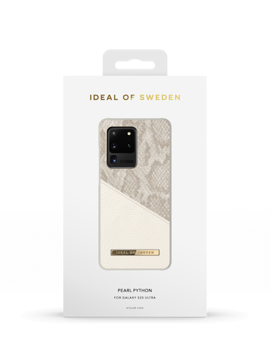 IDEAL OF Galaxy Python SWEDEN Ultra, S20 Pearl Samsung, Backcover, IDACSS20-S11P-200