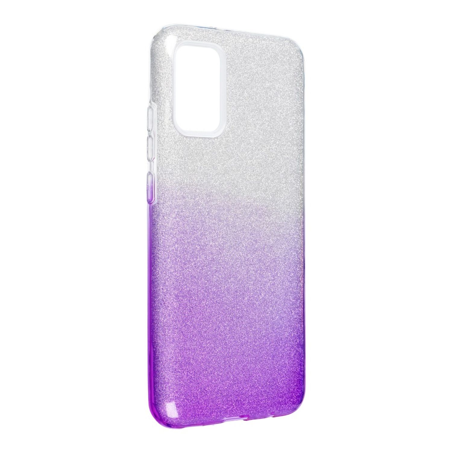 DESIGN Galaxy Violett KÖNIG Schutzhülle, Backcover, A02s, Samsung,