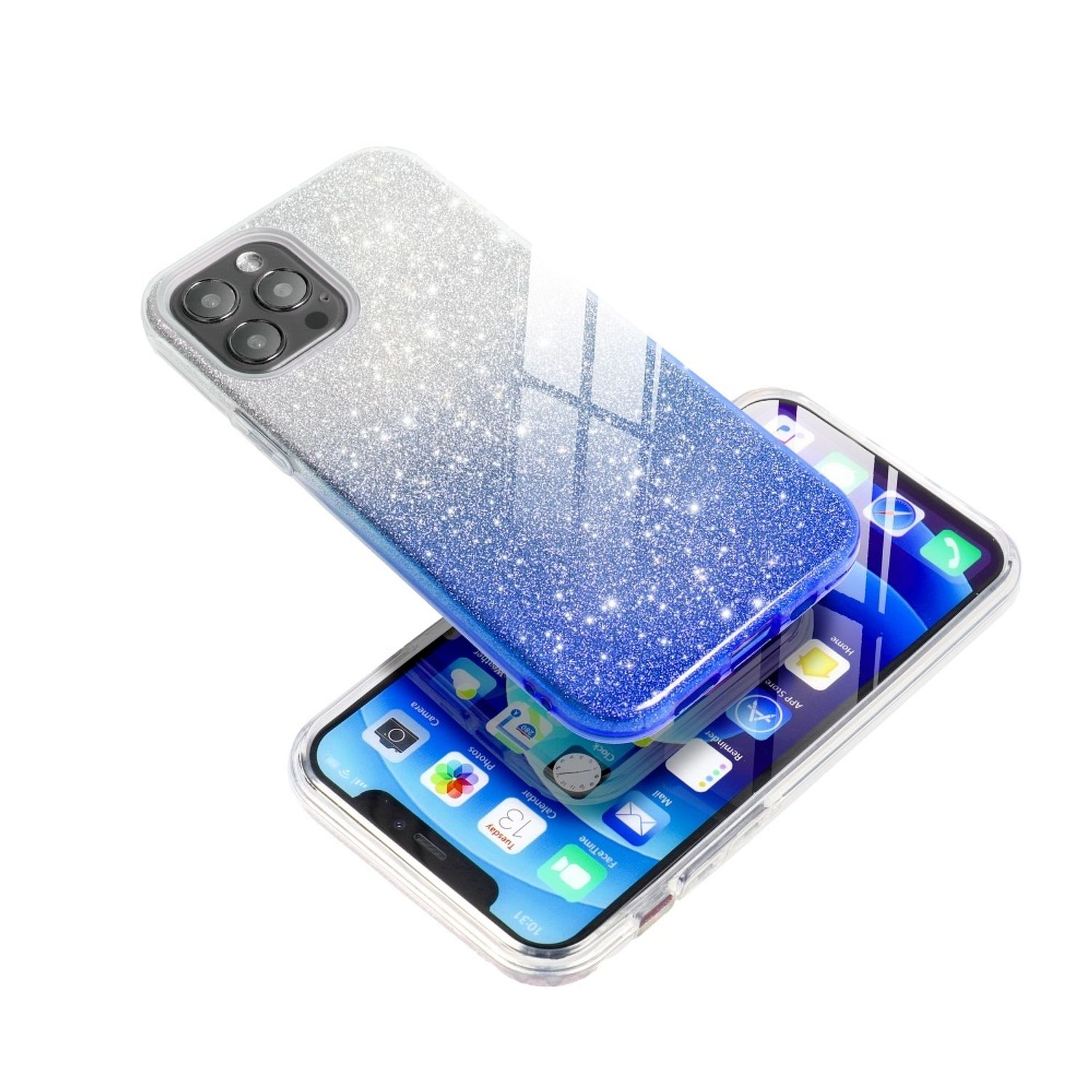 Huawei, P smart DESIGN Schutzhülle, Backcover, KÖNIG Blau 2020,