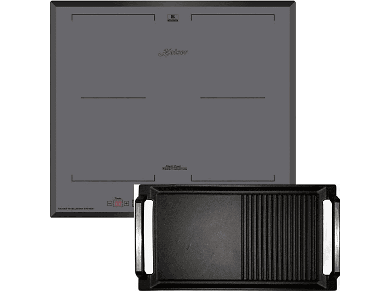 KAISER KCT 6730 FIG (60 Induktionskochfeld Kochfelder) Grillplatte inkl. breit, cm 4