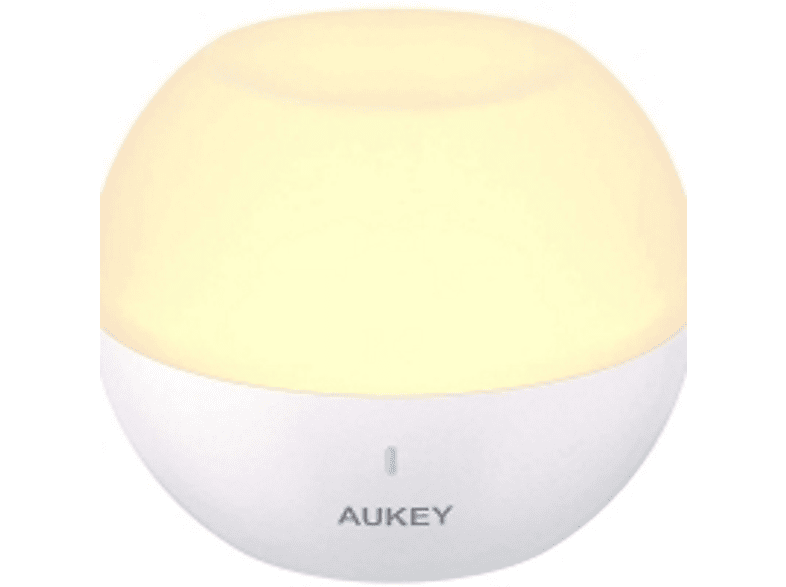 Weiß- und mit LT-ST23 LED Akku – Gelblichtmodi RGB Nachttischlampe AUKEY