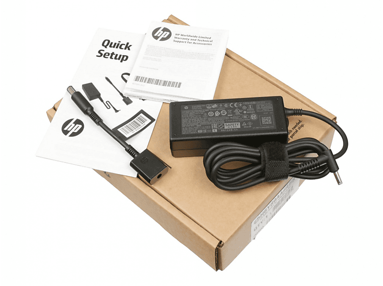Adapter 710412-001 mit 65 Netzteil HP Watt Original