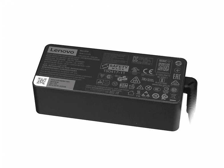 LENOVO 02DL125 Original USB-C Netzteil 65 Watt