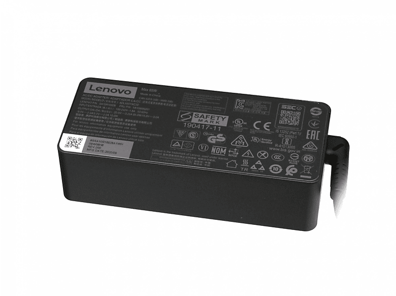 LENOVO 01FR031 Original USB-C Netzteil 65 Watt