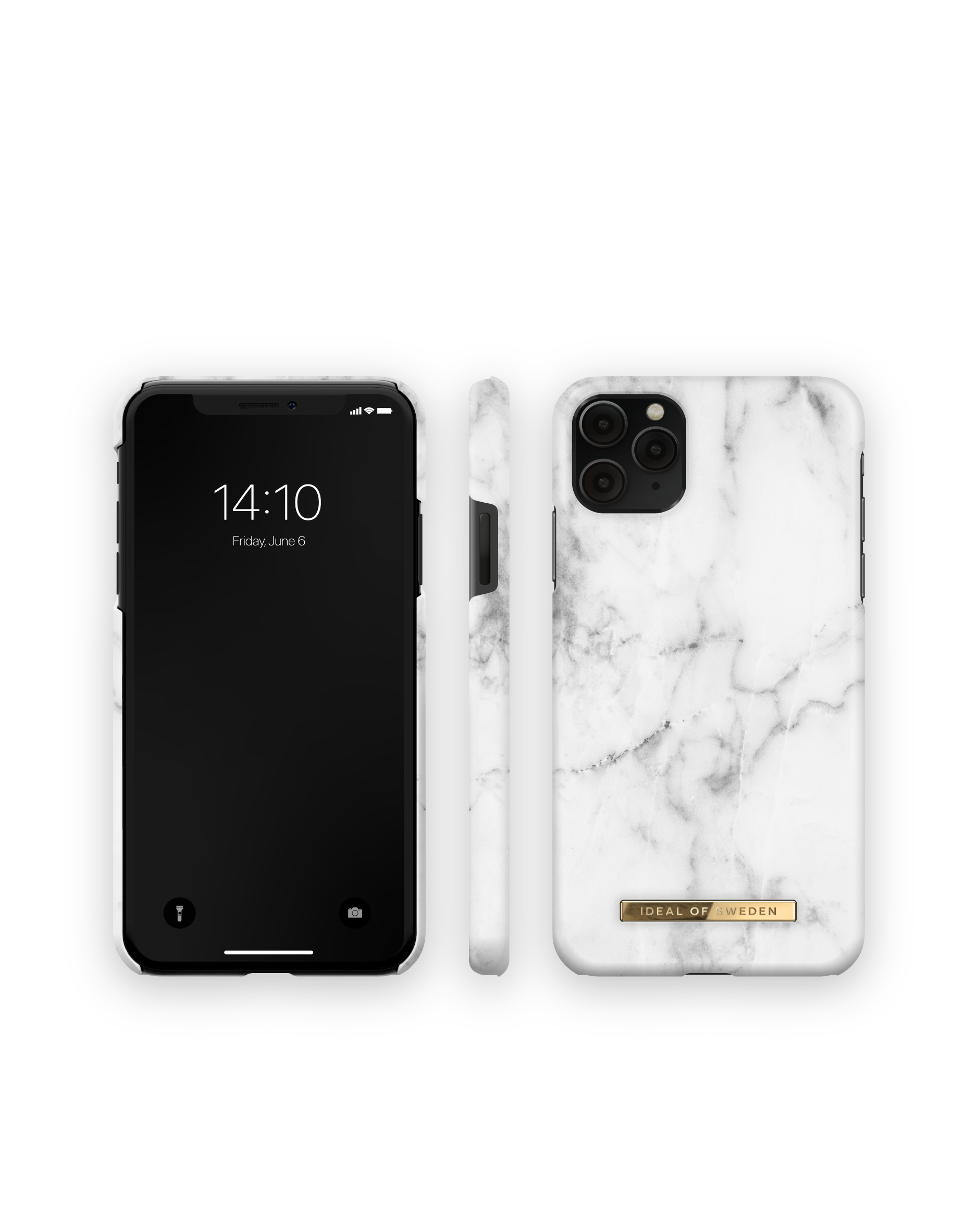 IDEAL OF Apple iPhone Backcover, iPhone Apple, 11 Apple Max, SWEDEN Pro IDFC-I1965-22, Marble XS White Max