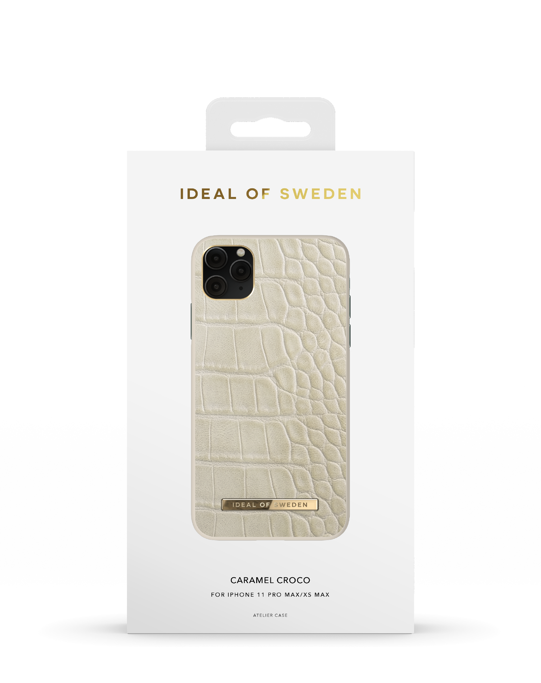 IDEAL OF SWEDEN XS Backcover, Croco Apple IDACAW20-1965-243, Caramel Max, Pro Max, 11 Apple iPhone Apple, iPhone