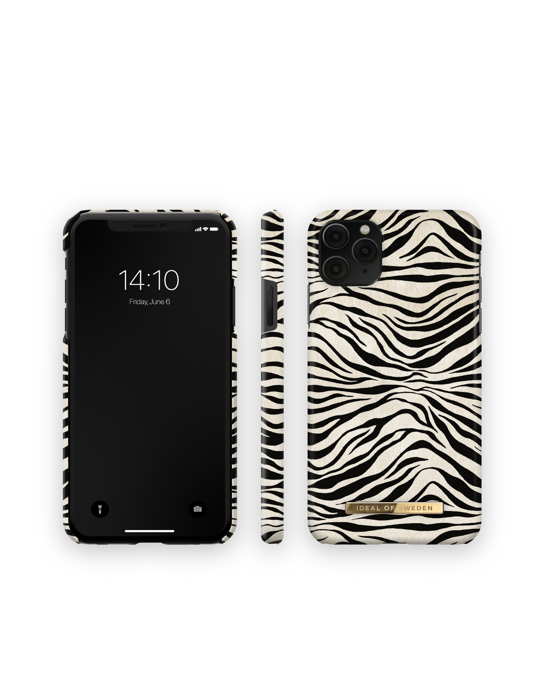 Apple OF Zebra IDEAL Backcover, iPhone Apple, SWEDEN Pro Max, iPhone Max, Apple XS 11 IDFCAW19-I1965-153, Zafari