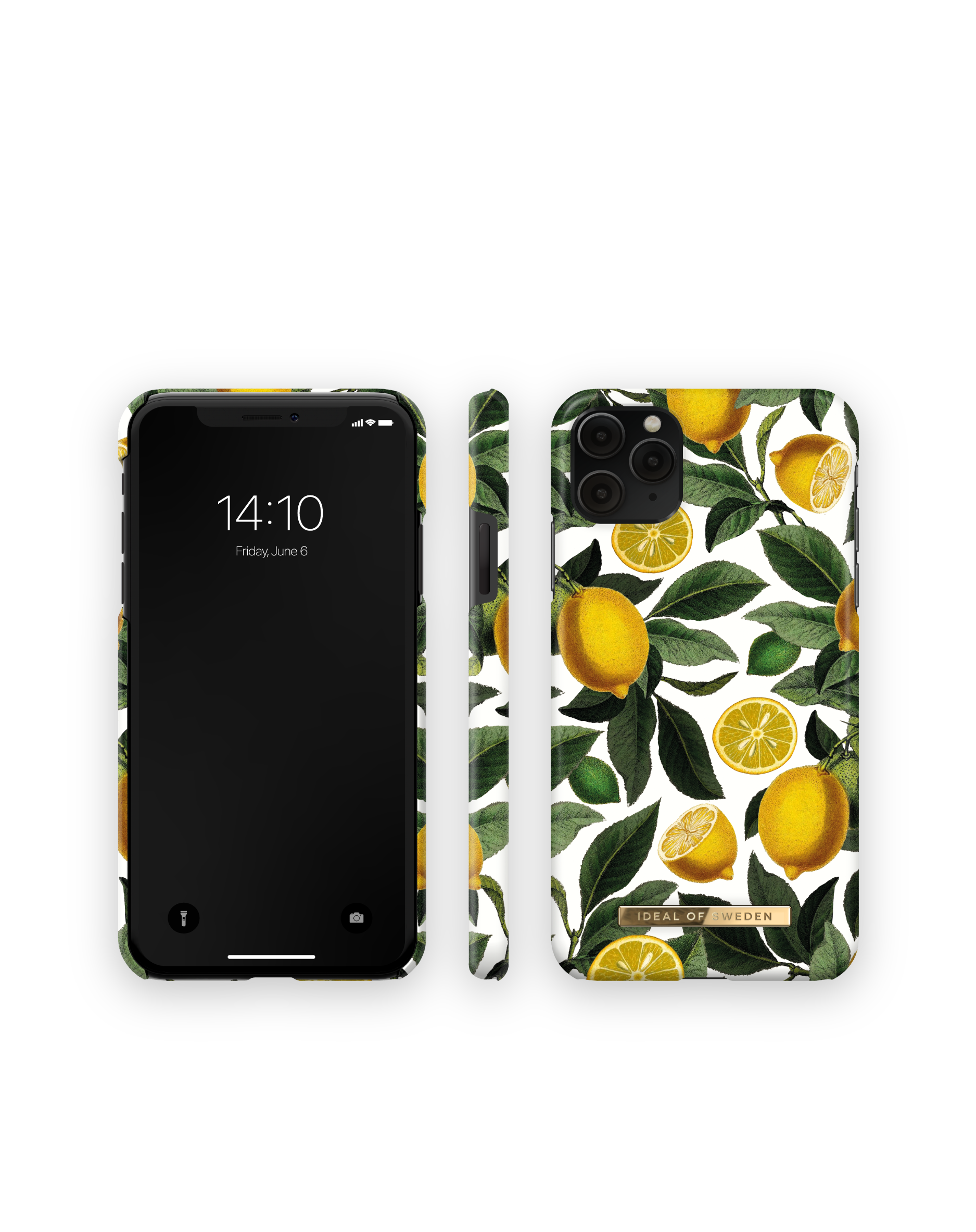 Apple, SWEDEN OF 11 iPhone Pro XS Max, Lemon Apple Max, IDFCSS20-I1965-196, Backcover, iPhone Apple IDEAL Bliss