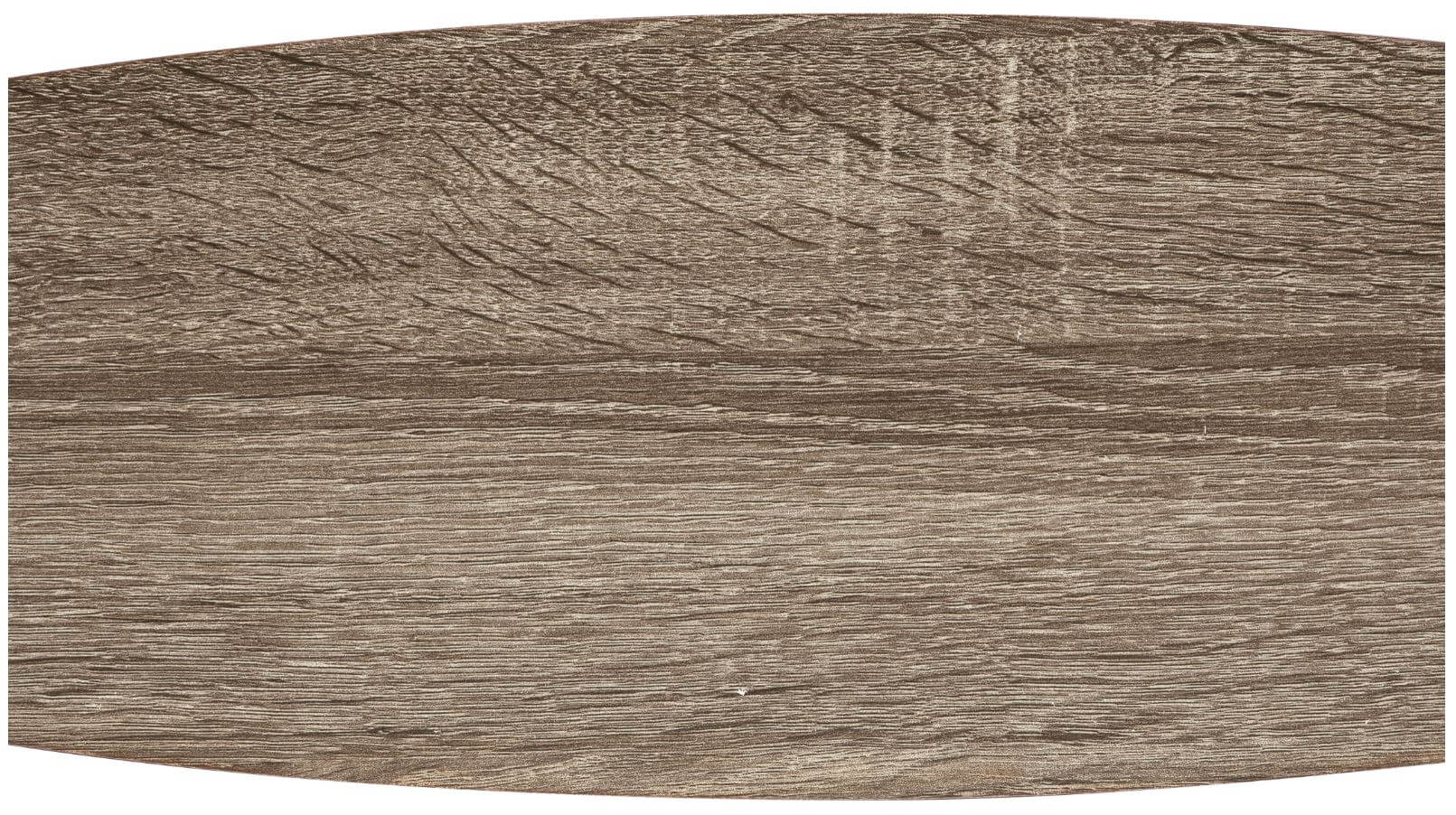 Nahaufnahme einer Holzoberfläche. Das Holz hat einen braunen Farbton und sichtbare Maserung.