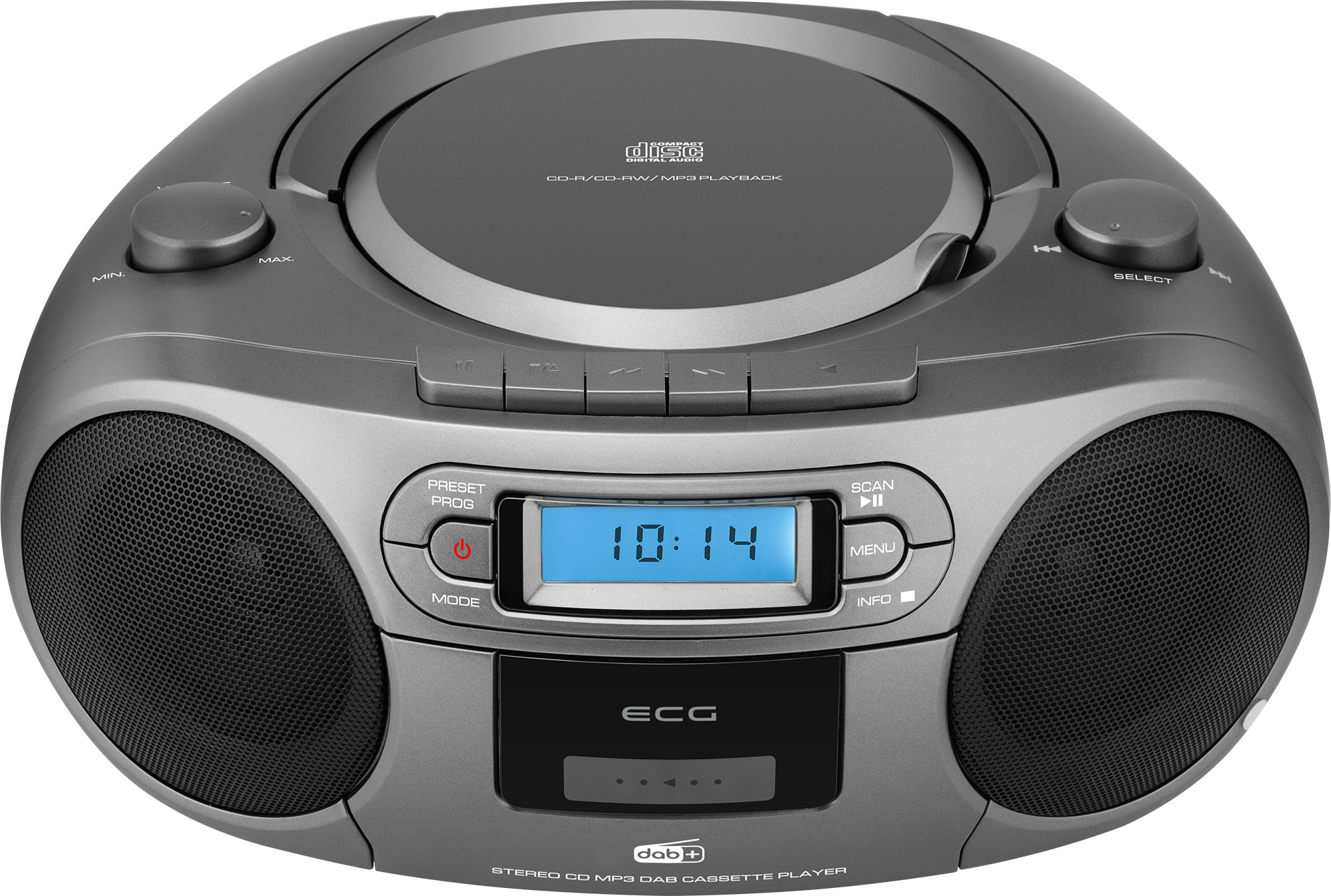 ECG CDR 999 | WMA-Musikwiedergabe MP3 DAB Radio, Kassettenplayer USB-Laufwerk | | CD-Player | / vom | DAB Titan 